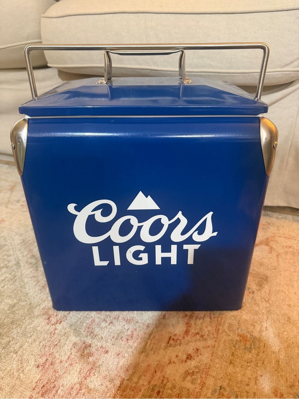 Retro coors light cooler